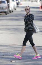 REESE WITHERSPOON in Leggings Out and About in Los Angeles 1501