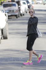 REESE WITHERSPOON in Leggings Out and About in Los Angeles 1501