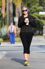 REESE WITHERSPOON Leaves a Starbucks in Los Angeles 2101