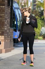 REESE WITHERSPOON Leaves a Starbucks in Los Angeles 2101