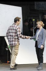 REESE WITHERSPOON on the Set of Don