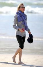 RENE ZELLWEGER in Leggings at a Beach in Hawaii 0501