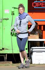 RENE ZELLWEGER in Leggings at a Beach in Hawaii 0501