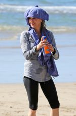 RENE ZELLWEGER in Leggings at a Beach in Hawaii 0501