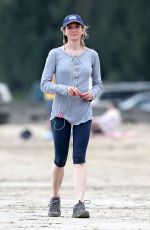 RENE ZELLWEGER in Leggings at a Beach in Hawaii 0501