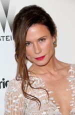 RHONA MITRA at The Weinstein Company and Netflix Golden Globes Party in Beverly Hills