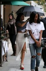 RIHANNA Leaves La Acala Restaurant in Beverly Hills 2601