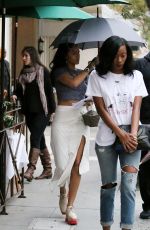 RIHANNA Leaves La Acala Restaurant in Beverly Hills 2601