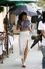RIHANNA Leaves La Acala Restaurant in Beverly Hills 2601