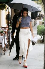 RIHANNA Leaves La Acala Restaurant in Beverly Hills 2601