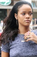 RIHANNA Leaves La Acala Restaurant in Beverly Hills 2601