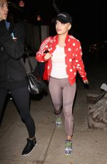 RITA ORA Arrives at Matsuhisa Restaurant in Beverly Hills