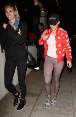 RITA ORA Arrives at Matsuhisa Restaurant in Beverly Hills