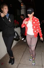 RITA ORA Arrives at Matsuhisa Restaurant in Beverly Hills