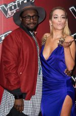 RITA ORA at The Voice UK Series 4 Launch Photocall in London