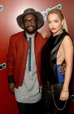 RITA ORA at The Voice UK Series 4 Launch Photocall in London