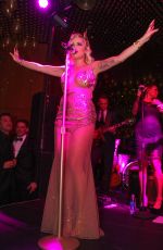 RITA ORA at Top of the Standard New Years Eve Party in New York