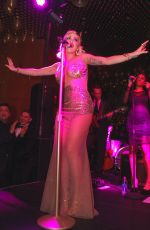 RITA ORA at Top of the Standard New Years Eve Party in New York