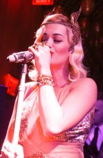 RITA ORA at Top of the Standard New Years Eve Party in New York