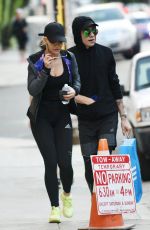 RITA ORA in Tights Out and About in Los Angeles 2701