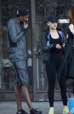 RITA ORA in Tights Out and About in Los Angeles 2701