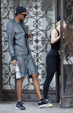 RITA ORA in Tights Out and About in Los Angeles 2701