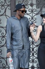 RITA ORA in Tights Out and About in Los Angeles 2701