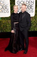 ROBIN WRIGHT at 2015 Golden Globe Awards in Beverly Hills