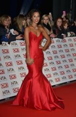 ROCHELLE HUMES at National Television Awards in London