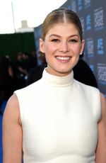 ROSAMUND PIKE at 2015 Critics Choice Movie Awards in Los Angeles