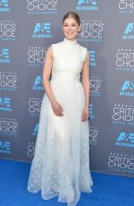 ROSAMUND PIKE at 2015 Critics Choice Movie Awards in Los Angeles