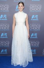 ROSAMUND PIKE at 2015 Critics Choice Movie Awards in Los Angeles
