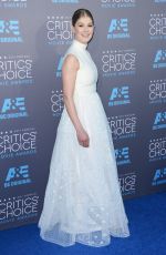 ROSAMUND PIKE at 2015 Critics Choice Movie Awards in Los Angeles