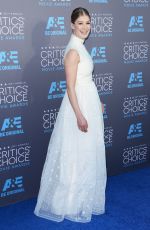ROSAMUND PIKE at 2015 Critics Choice Movie Awards in Los Angeles