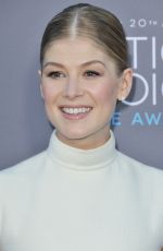 ROSAMUND PIKE at 2015 Critics Choice Movie Awards in Los Angeles