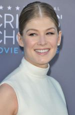 ROSAMUND PIKE at 2015 Critics Choice Movie Awards in Los Angeles