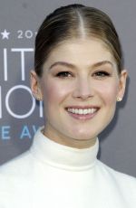 ROSAMUND PIKE at 2015 Critics Choice Movie Awards in Los Angeles