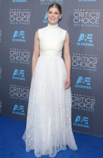 ROSAMUND PIKE at 2015 Critics Choice Movie Awards in Los Angeles
