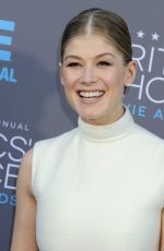 ROSAMUND PIKE at 2015 Critics Choice Movie Awards in Los Angeles