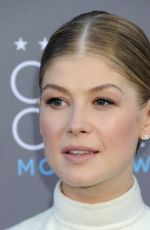 ROSAMUND PIKE at 2015 Critics Choice Movie Awards in Los Angeles
