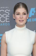 ROSAMUND PIKE at 2015 Critics Choice Movie Awards in Los Angeles