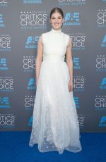 ROSAMUND PIKE at 2015 Critics Choice Movie Awards in Los Angeles