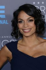ROSaRIO DAWSON at 2015 Critics Choice Movie Awards in Los Angeles