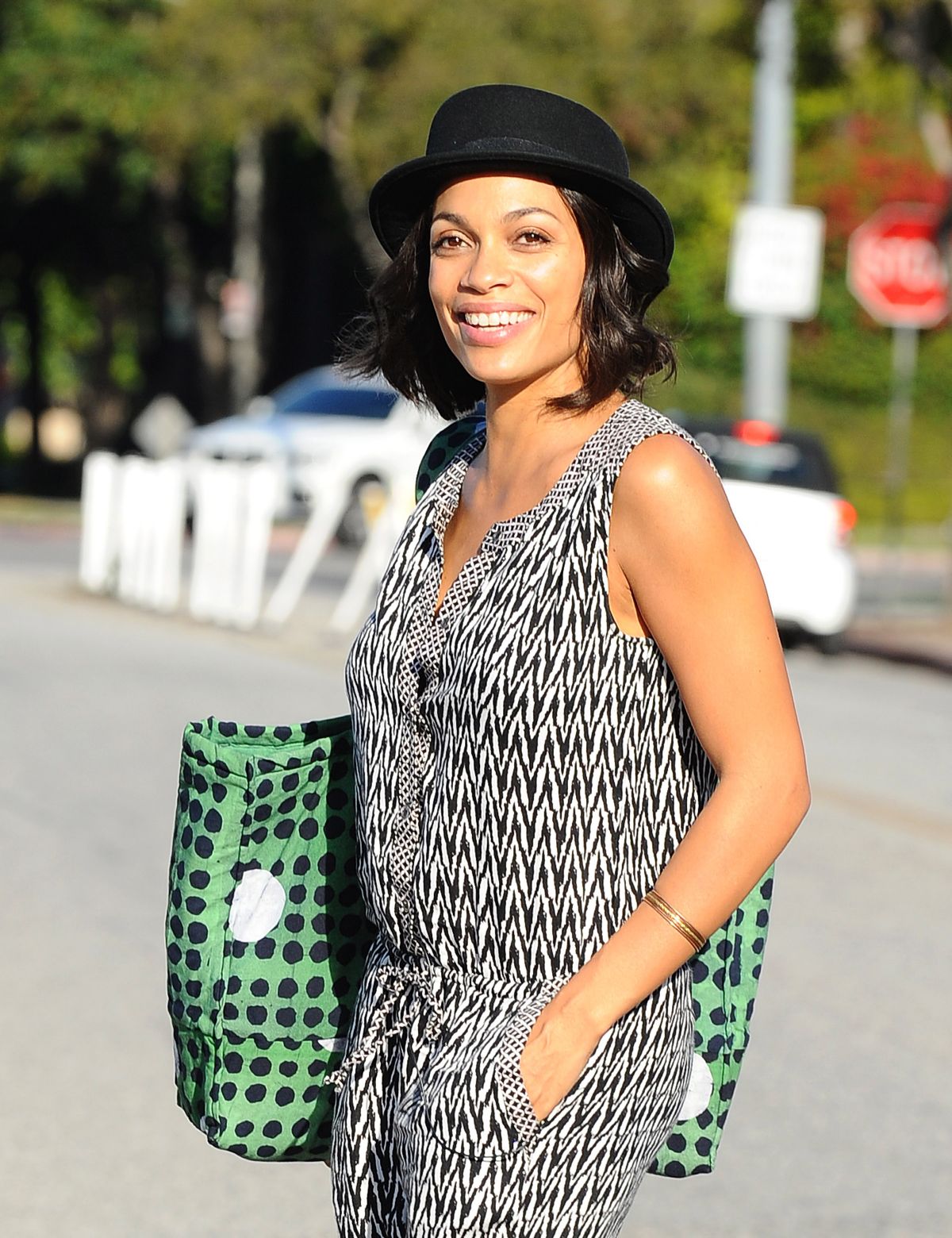 ROSARIO DAWSON Out and About in Los Angeles 1401 ROSARIO DAWSON Out and About in Los Angeles 1401