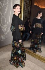 ROSE MCGOWAN at Jean Paul Gaultier Fashion Show in Paris