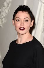 ROSE MCGOWAN at Jean Paul Gaultier Fashion Show in Paris