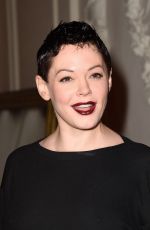 ROSE MCGOWAN at Jean Paul Gaultier Fashion Show in Paris