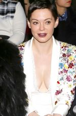 ROSE MCGOWAN at Zuhair Murad Fashion Show in Paris