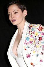 ROSE MCGOWAN at Zuhair Murad Fashion Show in Paris