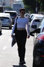 ROSE MCGOWAN Out and About in Los Angeles 1701